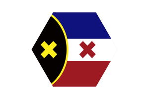 L'Manberg 旗帜三角形圆形