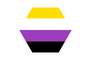非二进制标志三角形圆形