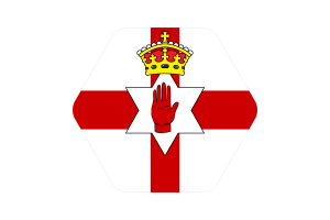 北爱尔兰旗帜矢量免费|SVG 和 PNG