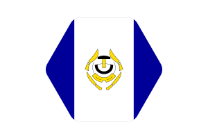 阿维亚特旗帜插图六边形圆形