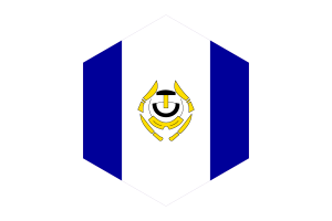 阿维亚特旗帜六边形形状
