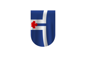 多伦多旗帜矢量自由Dowanlod （SVG， PNG）