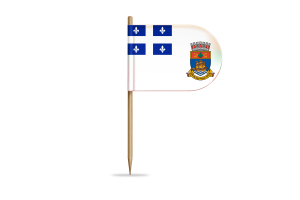 魁北克旗帜桌旗