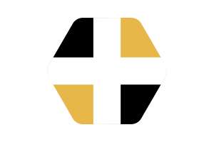 莱维斯旗帜插图六边形圆形