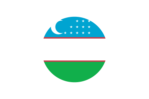 乌兹别克斯坦国旗矢量免费下载