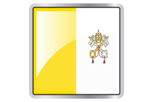 梵蒂冈国旗广场图标