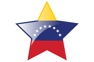 委内瑞拉国旗星图标