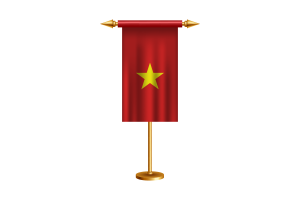 越南 礼仪旗矢量免费