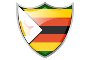 盾牌与津巴布韦国旗