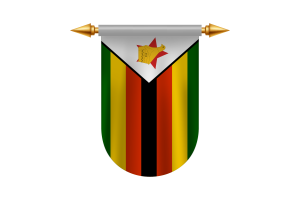 津巴布韦国旗矢量图像