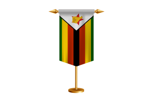 津巴布韦国旗插图与立场