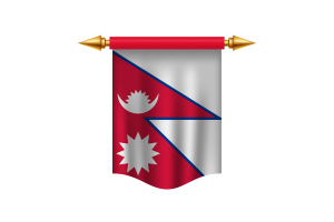 尼泊尔国旗皇家旗帜