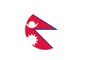 尼泊尔国旗矢量免费下载