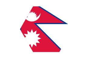 尼泊尔国旗矢量免费|SVG 和 PNG
