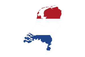 荷兰地图与国旗