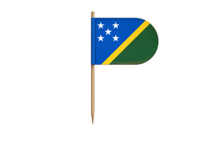 所罗门群岛国旗桌旗