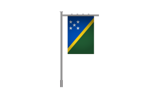 3d 所罗门群岛站旗