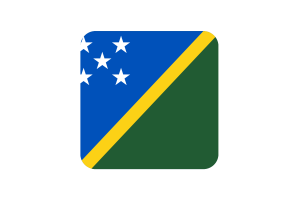 所罗门群岛国旗方形圆形