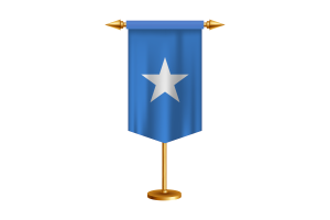 索马里国旗插图与立场