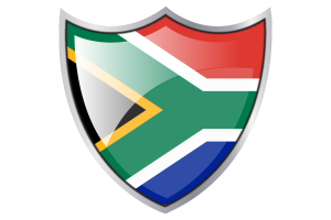 盾牌与南非国旗