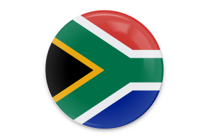 南非国旗矢量艺术