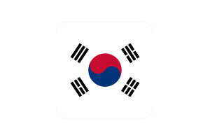 韩国国旗方形圆形