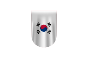 韩国国旗矢量免费下载 （SVG，PNG）