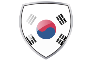 韩国国旗库什纹章盾牌