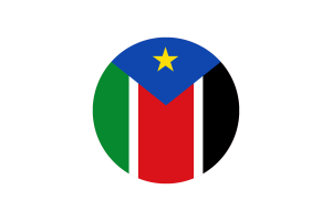 南苏丹国旗矢量免费下载