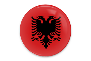 阿尔巴尼亚国旗矢量艺术