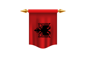 阿尔巴尼亚国旗皇家旗帜