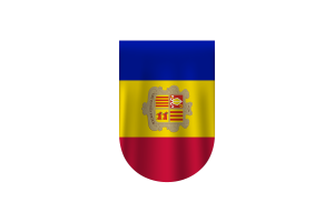 安道尔国旗矢量免费下载 （SVG，PNG）
