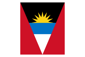 安提瓜和巴布达旗帜 （下载SVG， PNG）