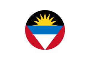 安提瓜和巴布达旗帜矢量免费下载