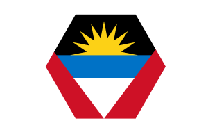 安提瓜和巴布达旗帜矢量免费|SVG 和 PNG