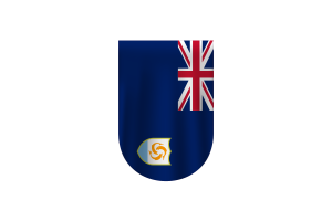 安圭拉旗帜矢量免费下载（SVG，PNG）