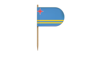 阿鲁巴岛旗帜桌旗