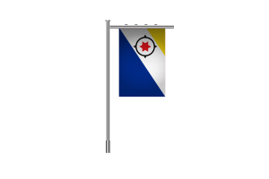 3d 博内尔岛站立旗