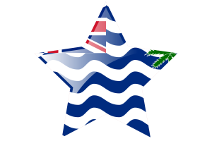 英属印度洋领地旗星图标