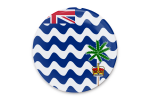 英属印度洋领地旗帜矢量艺术