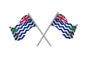英属印度洋领地旗帜徽章矢量免费