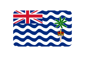 英属印度洋领地旗帜三角形圆形