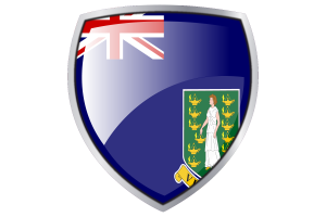英属维尔京群岛旗帜库切纹章盾牌