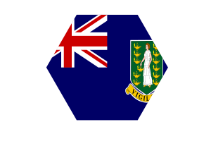 英属维尔京群岛旗帜矢量免费|SVG 和 PNG