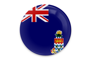 开曼群岛旗帜矢量艺术