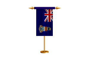 开曼群岛礼仪旗帜矢量免费