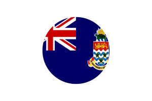 开曼群岛旗帜矢量免费下载