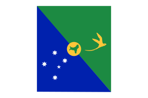 圣诞岛旗帜（下载SVG，PNG）