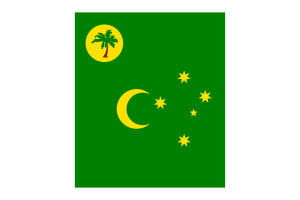 科科斯（基林）群岛旗帜（下载SVG，PNG）