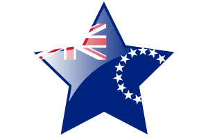 库克群岛旗帜星图标